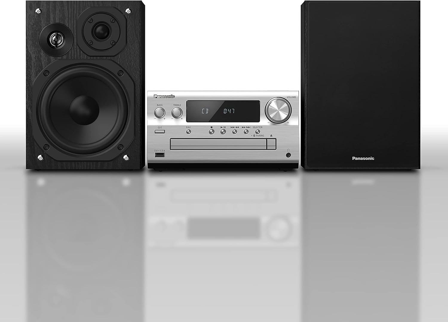 Panasonic SC - PMX802E - S 120W Premium Hi - Fi Network System with Bluetooth and DAB + One Size Silver - Amazing Gadgets Outlet