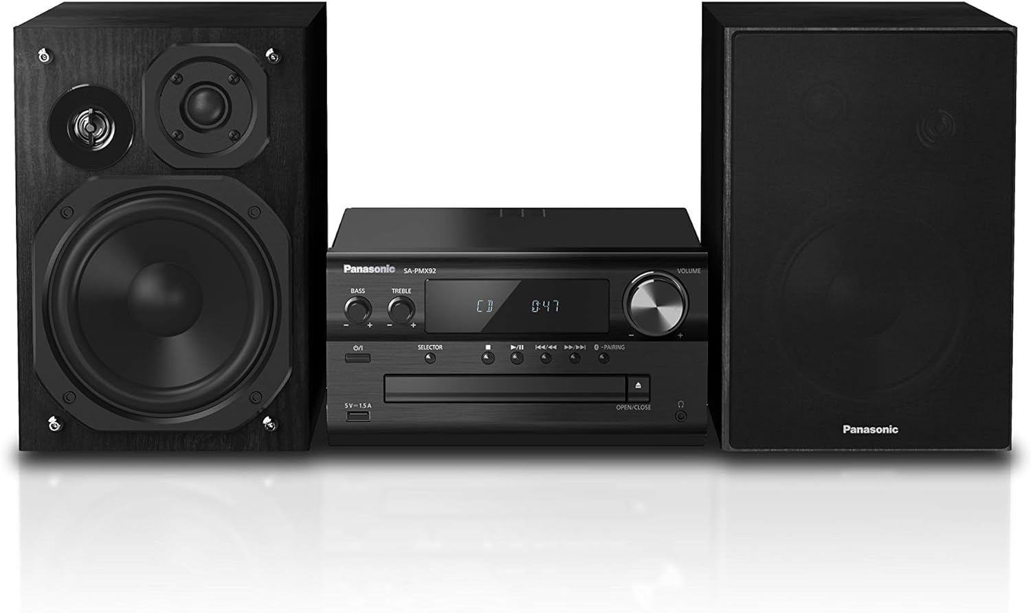 Panasonic SC - PMX92EB - K Micro Hi - Fi System with Bluetooth and DAB+ - Amazing Gadgets Outlet