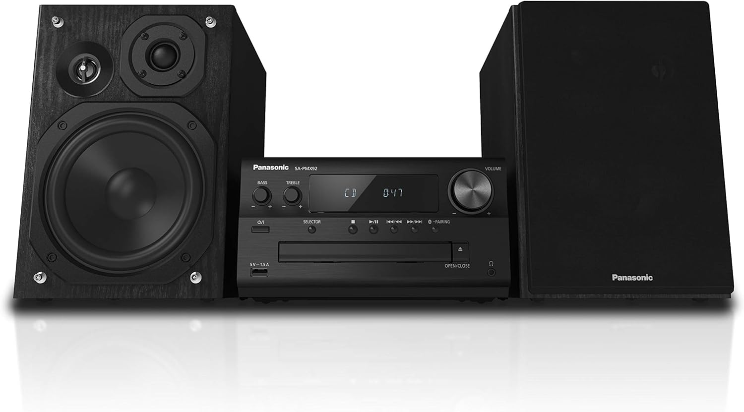 Panasonic SC - PMX92EB - K Micro Hi - Fi System with Bluetooth and DAB+ - Amazing Gadgets Outlet