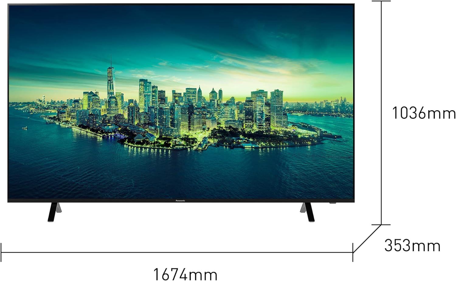 Panasonic TX - 75LXW704 TV 190,5 cm (75") 4K Ultra HD Smart TV Wifi Noir - Amazing Gadgets Outlet