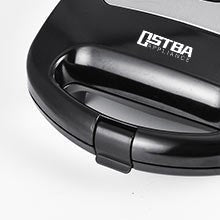 Panini Press Sandwich Maker, Sandwich Press with Indicator Lights, Cool Touch Handle, Non - Stick Coated Plates, 750W, Black - Amazing Gadgets Outlet