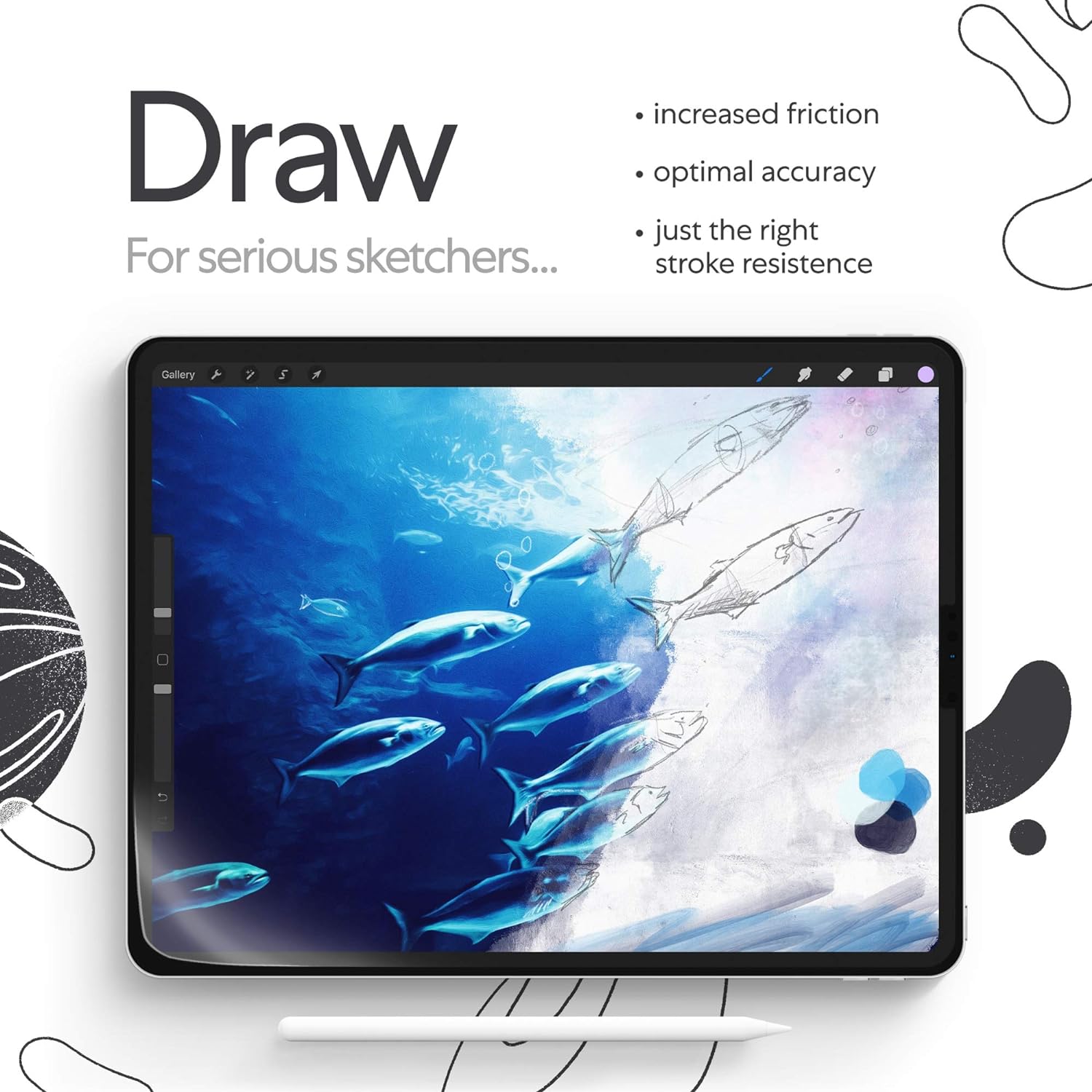 Paperlike 2.0 (2 Pieces) for iPad Mini 8.3" (2021) - Screen Protector for Drawing, Writing, and Note - taking like on Paper - Amazing Gadgets Outlet