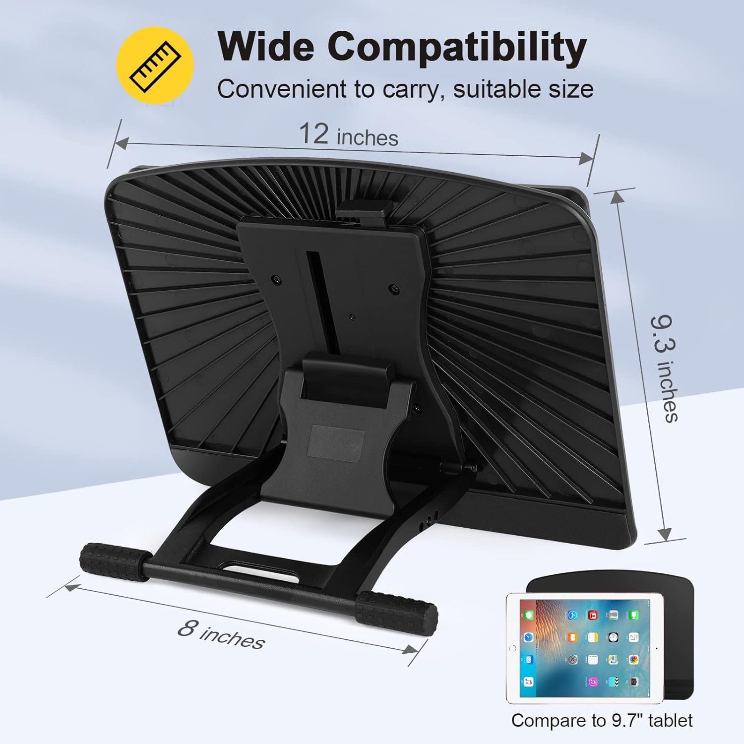 Parblo Universal Graphic Drawing Tablet Stand, Multi Angle Adjustable Desk Tablet Holder 10 to 16 Inches iPad, Tablet, Laptops - Amazing Gadgets Outlet