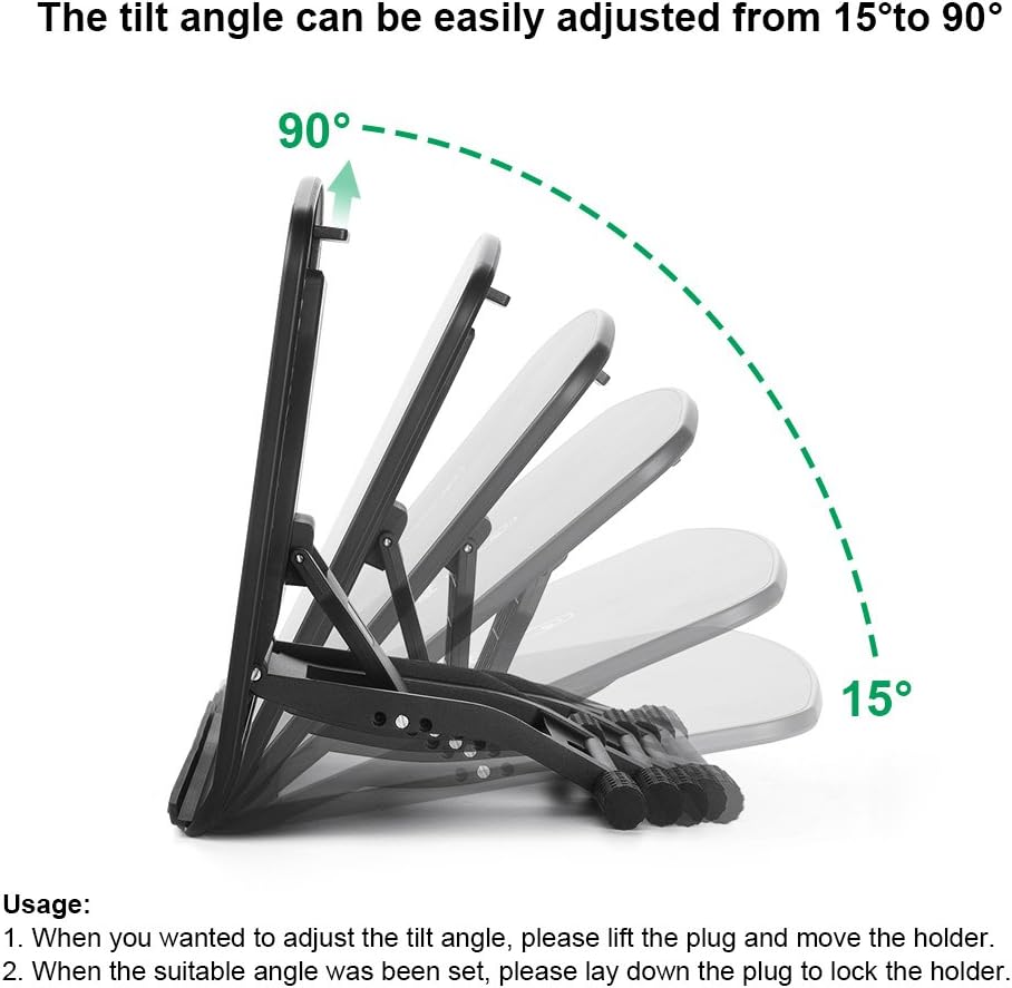 Parblo Universal Graphic Drawing Tablet Stand, Multi Angle Adjustable Desk Tablet Holder 10 to 16 Inches iPad, Tablet, Laptops - Amazing Gadgets Outlet