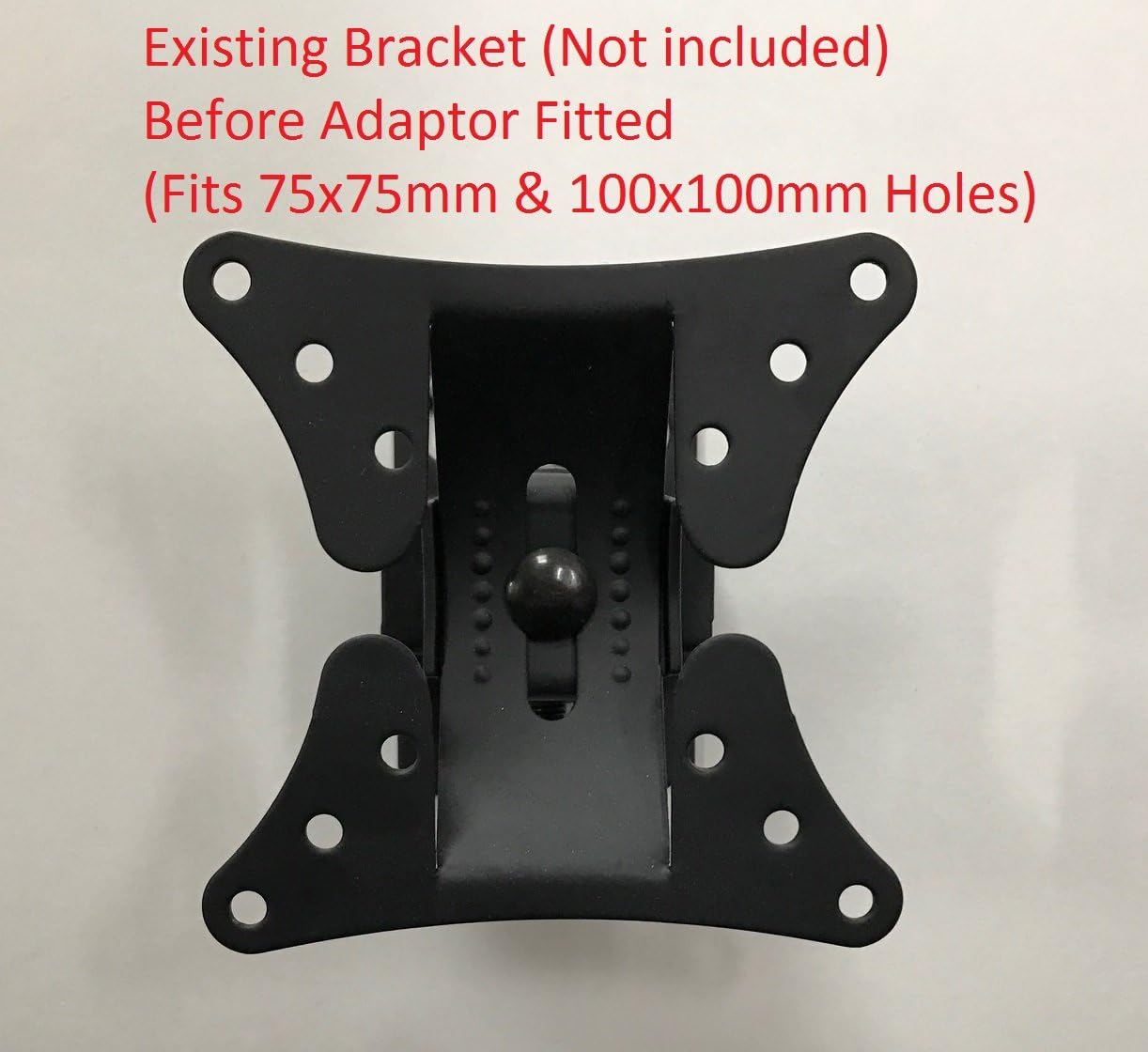 Part King VESA Adaptor Arm Plates Convert Exsting TV Wall Bracket Mount from 75x75mm 100x100mm to 200x100mm or 200x200mm - Amazing Gadgets Outlet