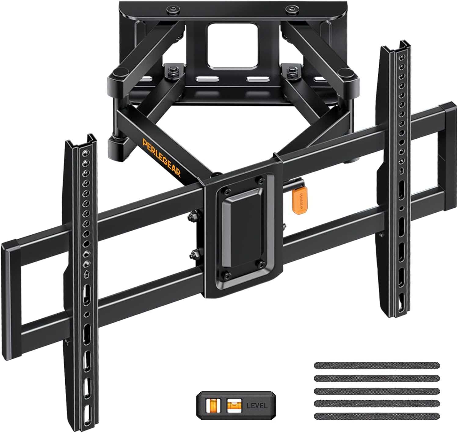 Perlegear TV Wall Mount for 37 - 75 Inch LED LCD Plasma and Curved TV Bracket Tilting and Swivelling VESA 200x100 - 600x400 - Amazing Gadgets Outlet