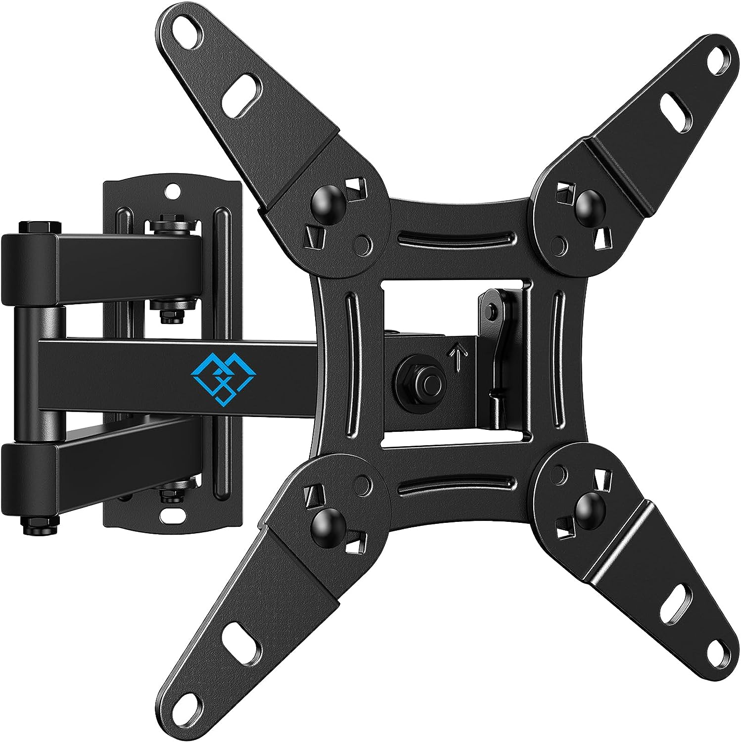 PERLESMITH TV Wall Bracket for 13 - 42 inch TVs, Swivels Tilts TV Wall Mount for Flat & Curved TV，VESA 75x75mm to 200x200mm up to 20kg - Amazing Gadgets Outlet