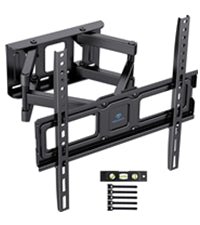 PERLESMITH TV Wall Bracket Swivel Tilt Extend, Universal TV Bracket Wall Mount for 26 - 60 Inch Flat/Curved TVs, Adjustable TV Bracket Holds up to 32KG Max.VESA 400x400mm - Amazing Gadgets Outlet