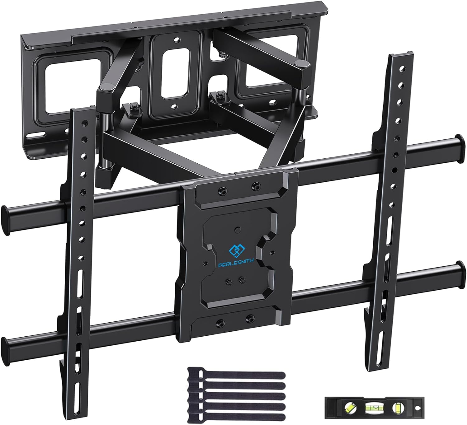 PERLESMITH TV Wall Bracket, TV Bracket for 37 - 85 Inch TVs up to 60kg, Swivel Tilt Extend TV Wall Mount, 65 inch TV Wall Bracket max. VESA 600x400mm - Amazing Gadgets Outlet