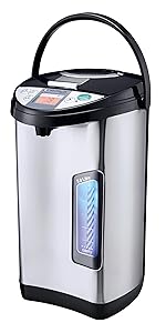 Perma Therm Instant Hot Water Dispenser: Fast Rapid Boil - 5 Litre Capacity 18 Cup Electric Instant Kettle. Perfect for Home or Office - Amazing Gadgets Outlet