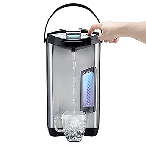 Perma Therm Instant Hot Water Dispenser: Fast Rapid Boil - 5 Litre Capacity 18 Cup Electric Instant Kettle. Perfect for Home or Office - Amazing Gadgets Outlet