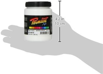 Permaset Aqua 300ml Fabric Printing Ink - Standard White - Amazing Gadgets Outlet