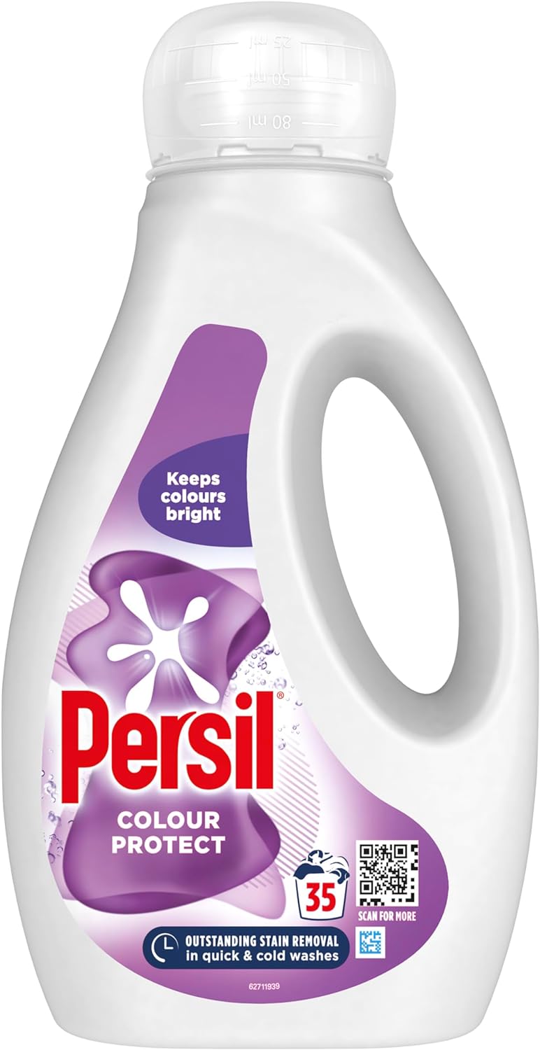 Persil Non Bio Laundry Washing Liquid Detergent 100% recyclable bottle tough on stains, gentle next to sensitive skin 38 wash 1.026 l - Amazing Gadgets Outlet