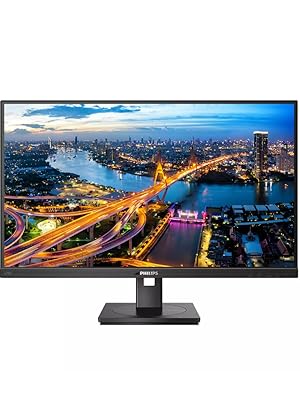 PHILIPS 242B1 - 24 Inch FHD Monitor, 75Hz, 4ms, IPS, AdaptiveSync, Height Adjust, Speakers, USB Hub (1920 x 1080, 250 cd/m², HDMI/VGA/DP/USB - C) - Amazing Gadgets Outlet