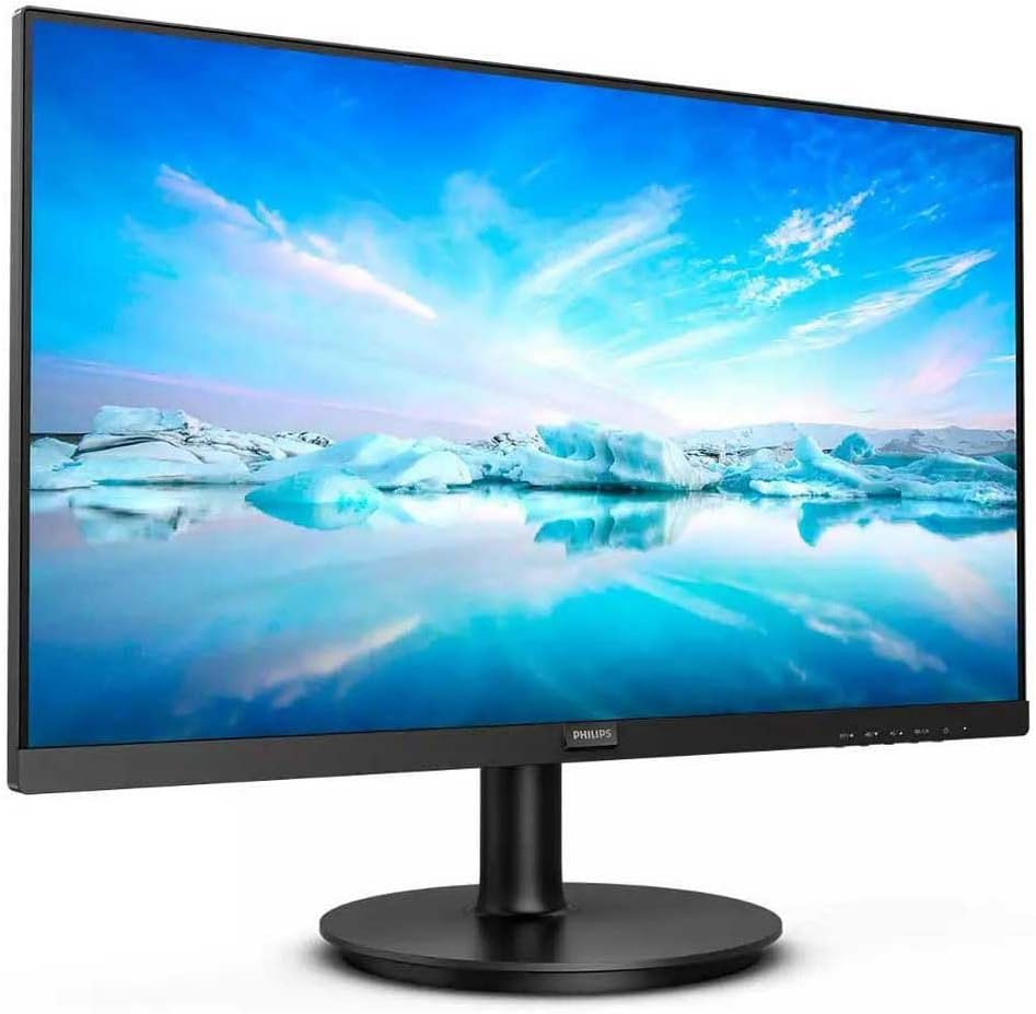 PHILIPS 271V8LA - 27 Inch FHD Monitor, 75Hz, 4ms, IPS, Speakers, AdaptiveSync, Flickerfree (1920 x 1080, 250 cd/m², HDMI/VGA) - Amazing Gadgets Outlet