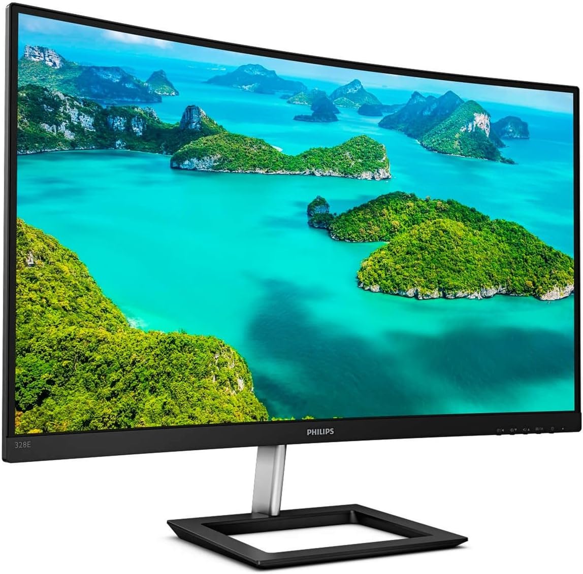 Philips 322E1C - 32 inch FHD Curved Monitor,75Hz, 4ms, VA, AMD FreeSync, Smart Image, Flicker free (1920 x 1080 , 250 cd/m² VGA/HDMI/DP/) - Amazing Gadgets Outlet