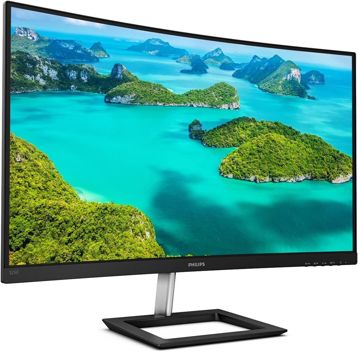 Philips 322E1C - 32 inch FHD Curved Monitor,75Hz, 4ms, VA, AMD FreeSync, Smart Image, Flicker free (1920 x 1080 , 250 cd/m² VGA/HDMI/DP/) - Amazing Gadgets Outlet