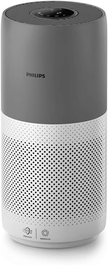 Philips Air Purifier Smart 2000i Series - Purifies rooms up to 98m² - Removes 99.97% of Pollen, Allergies, Dust and Smoke – Wi - Fi Connectivity - Ultra - quiet and Low energy consumption – (AC2936/33) - Amazing Gadgets Outlet