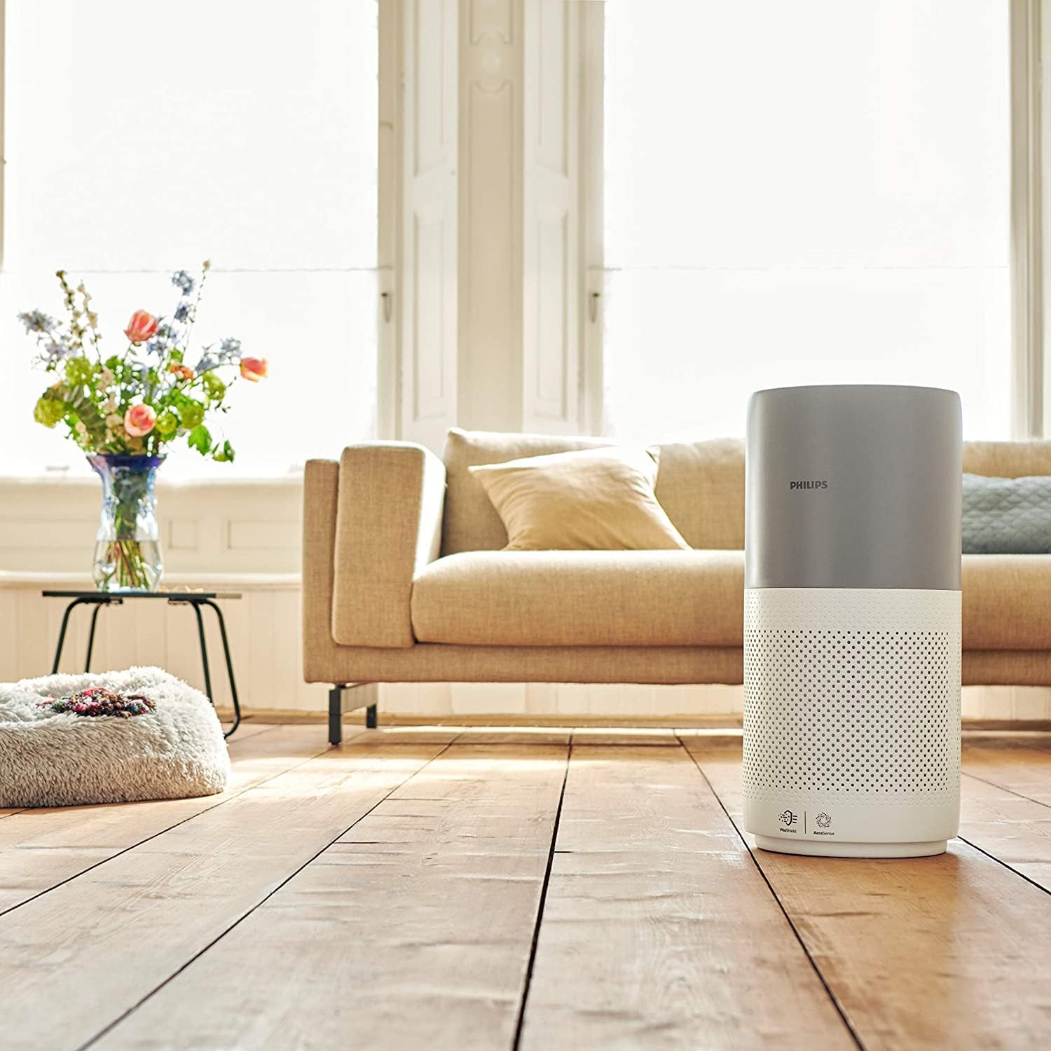 Philips Air Purifier Smart 2000i Series - Purifies rooms up to 98m² - Removes 99.97% of Pollen, Allergies, Dust and Smoke – Wi - Fi Connectivity - Ultra - quiet and Low energy consumption – (AC2936/33) - Amazing Gadgets Outlet