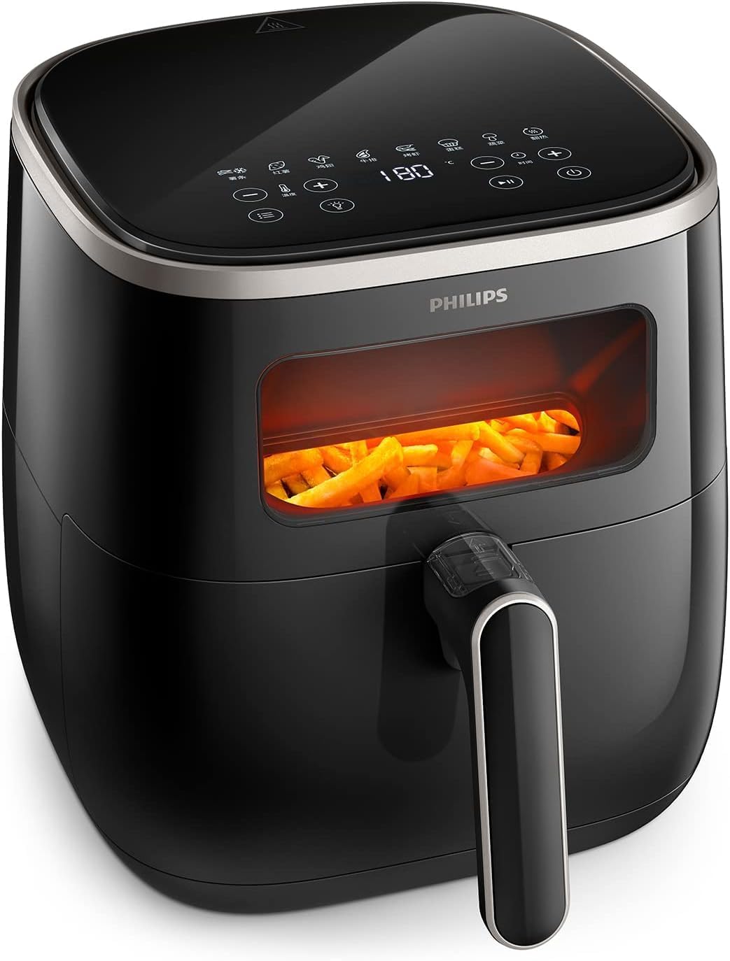 Philips Airfryer 3000 Series XL, 5.6 L, See - through window, 14 - in - 1 Cooking Functions, 90%* Less fat with RapidAir Technology, HomeID app, Easy to Clean (HD9257/88) - Amazing Gadgets Outlet