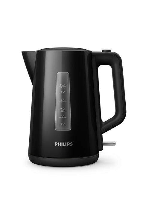 Philips Electric Kettle - 1.7L Capacity with Spring Lid and Indicator Light, Stainless Steel, Pirouette Base (HD9350/92), Silver - Amazing Gadgets Outlet