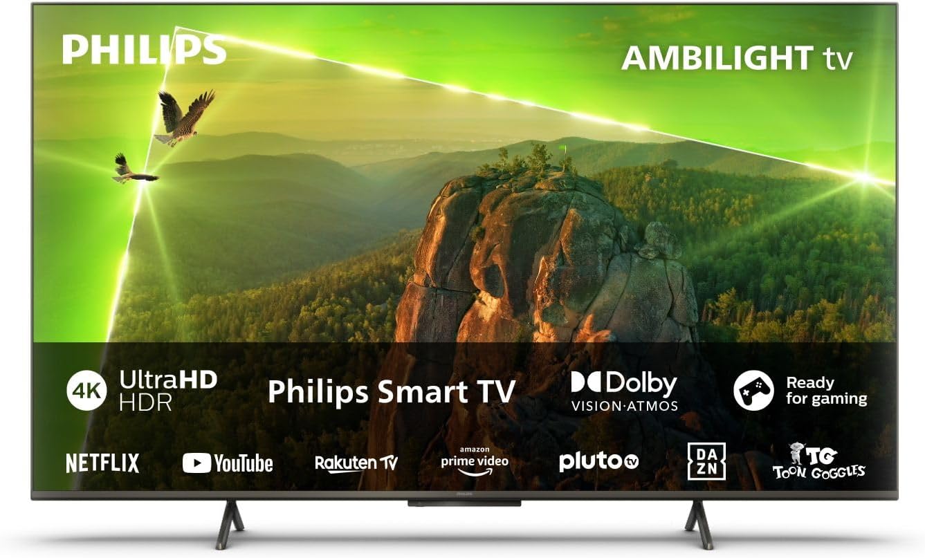 Philips LED Televisor Ambilight 4K 65PUS8118/12 - Amazing Gadgets Outlet