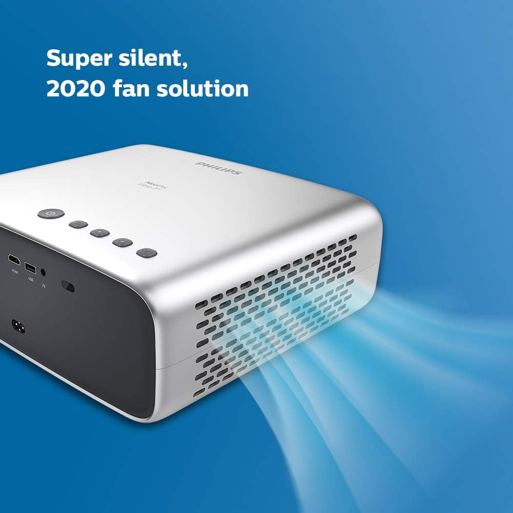 Philips Projection NeoPix Ultra 2TV, True Full HD projector with Android TV - Amazing Gadgets Outlet