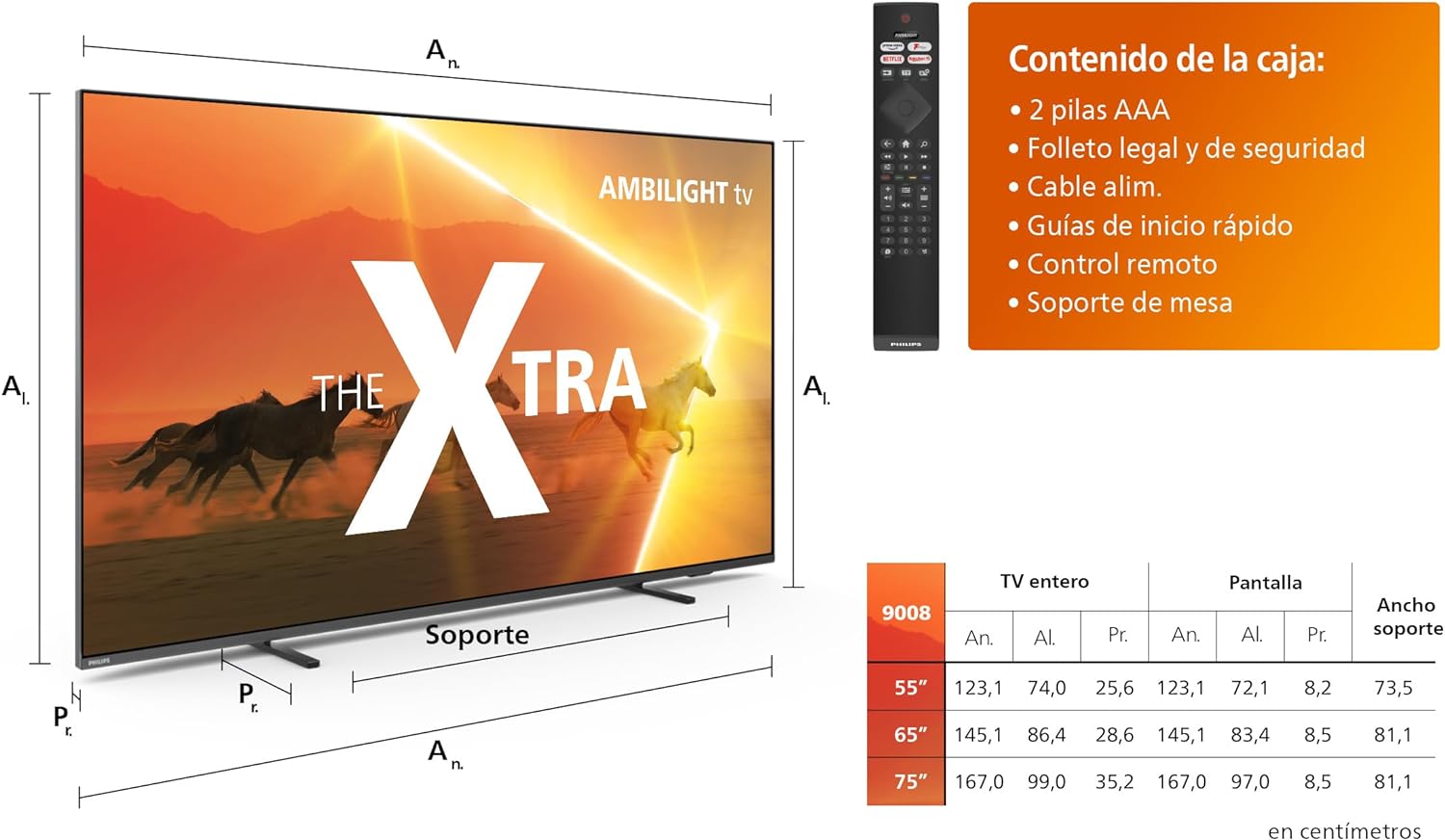 Philips The Xtra 65PML9008 - 12 65 inch Smart 4K Mini - LED TV - Amazing Gadgets Outlet