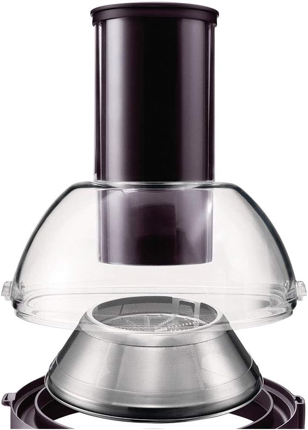 Philips Viva Collection Compact Juicer, 1.5 Litre, 500 Watt, Quick Clean Technology, Drip Stop, Dishwasher Safe Parts, See - through Pulp Container, Direct Serve, Black (HR1832/01) - Amazing Gadgets Outlet