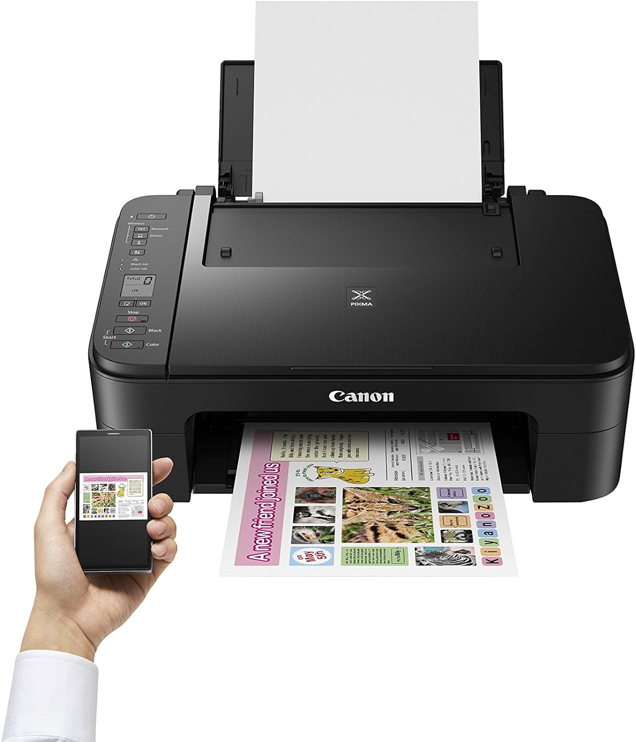 Pixma Canon TS3150 All - in - One Inkjet Printer (Black) - Wi - Fi printer for documents and borderless photos - Amazing Gadgets Outlet