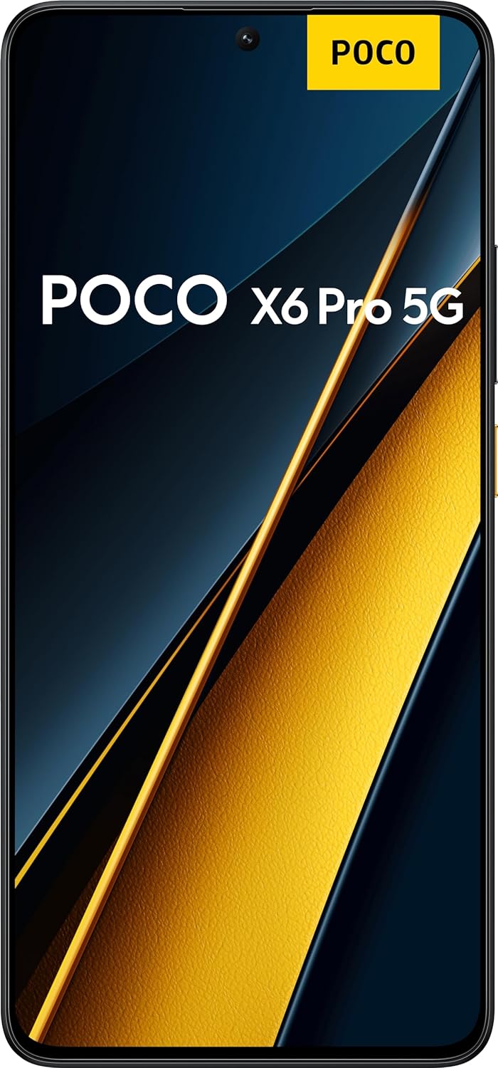 POCO X6 Pro 5G - Smartphone 12+512GB - Yellow (UK Version + 2 Years Warranty) - Amazing Gadgets Outlet