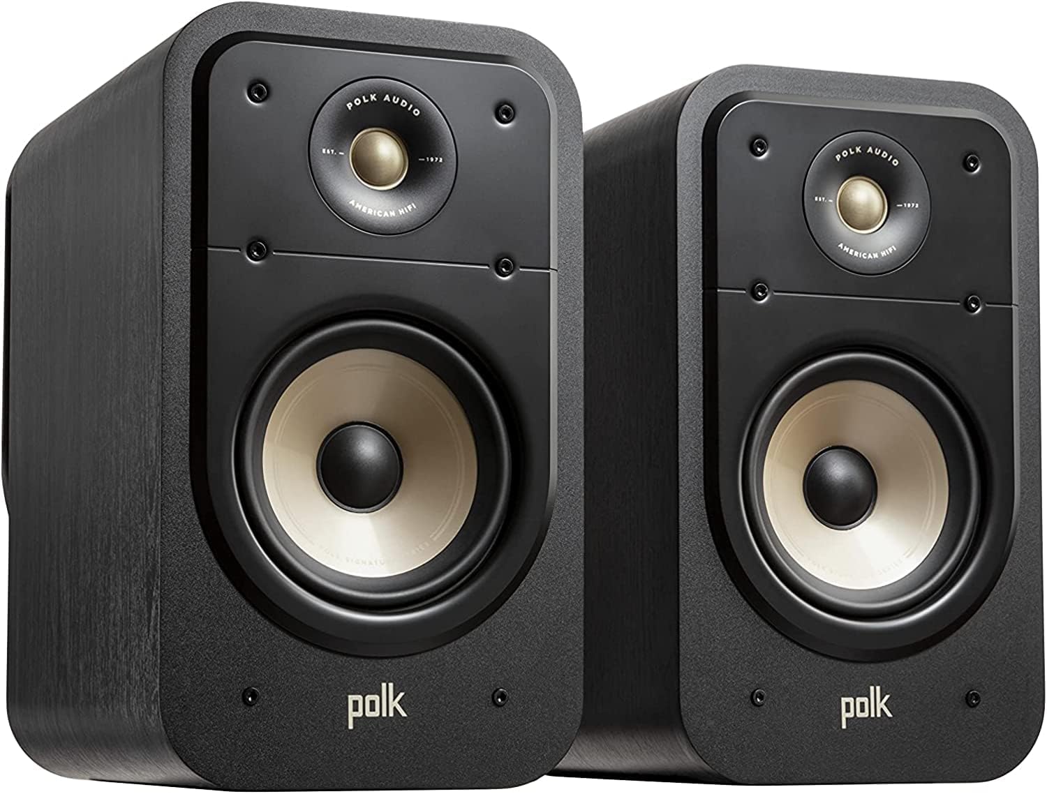 POLK AUDIO Signature Elite ES30 Center Speaker, Slim, High Resolution Center Speaker, Hi - Res Certified, Dolby Atmos and DTS: X Compatible (One Piece) - Black - Amazing Gadgets Outlet