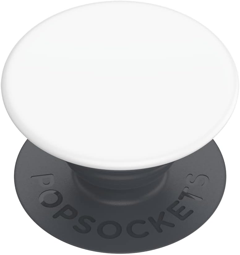 PopSockets: PopGrip - Expanding Stand and Grip with a Swappable Top for Phones & Tablets - Clear - Amazing Gadgets Outlet