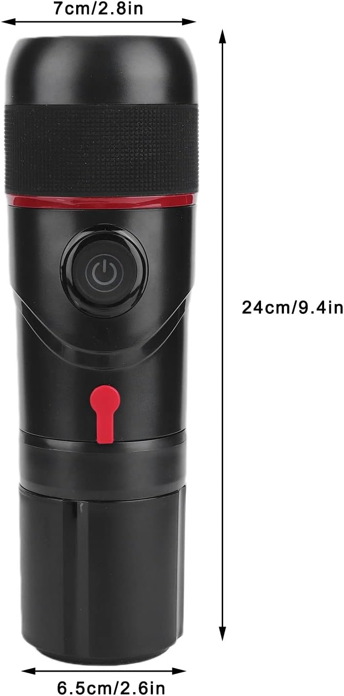 Portable Coffee Machine, Portable Electric Espresso, DC12V Car Coffee Capsule Machine, Dual Use Self Heating Coffee Machine for Home Car Outdoor Travel USB/Cigarette Lighter,for Camping, Travel, RV - Amazing Gadgets Outlet