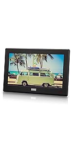 Portable TV 10" Freeview - August DA100D - Digital Television with In - built Recorder HDMI, USB & Multimedia Player / DVB - T2 MPEG4 H.264 / H.265 - Home & Campervan - Amazing Gadgets Outlet