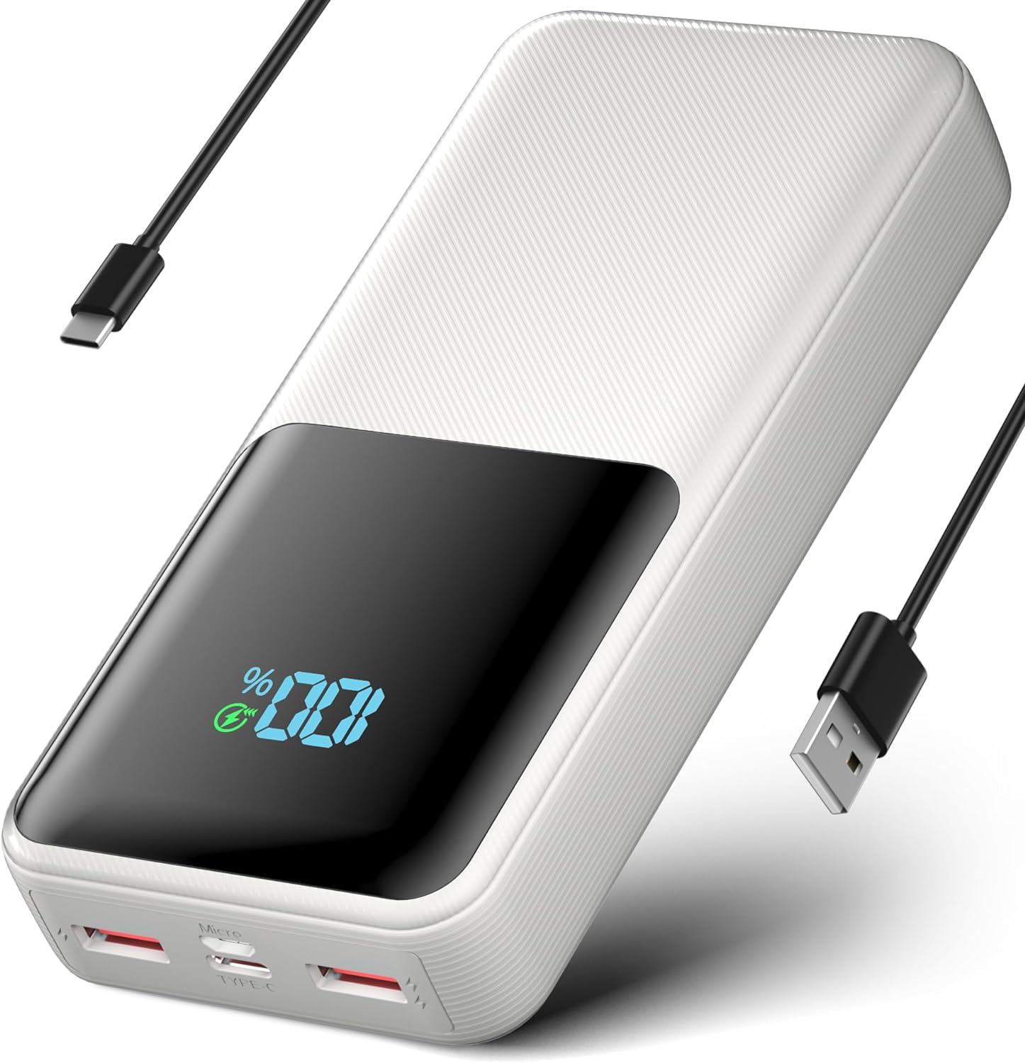 Power Bank 46800mAh Huge External Battery Pack, Portable Charger Fast Charging PD20W & QC3.0 USB C Input/Output, 4 Charging ports, LED Digital Display, Compatible for iPhone, Samsung, Tablet - Amazing Gadgets Outlet