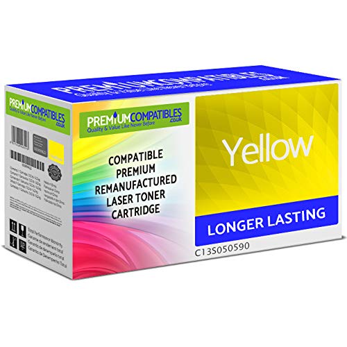 Premium Compatible S050590 Yellow High Capacity Toner Cartridge (C13S050590) - Amazing Gadgets Outlet