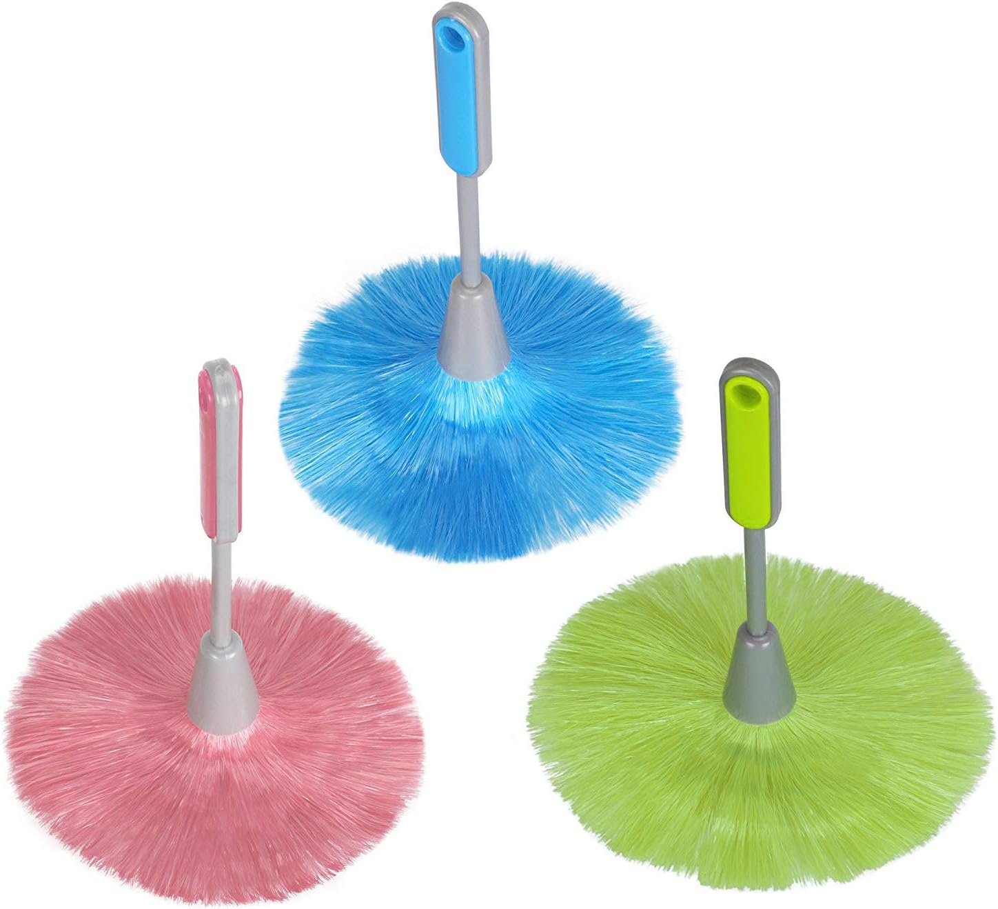 PrettyDate 3 pack Fluffy Microfiber Delicate Kitchen Duster Laptop Keyboard Brush Computer Screen Cleaner Tool Mini Dusting Wand (Blue, Green, Red)   Import  Single ASIN  Import  Multiple ASIN ×Product customization General Description - Amazing Gadgets Outlet