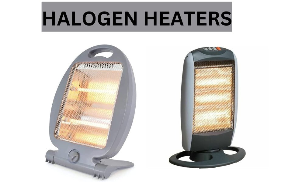 PRICE BEATER 800W Halogen Heater Silent Energy Saving Heater Durable & Long Lasting Instant Heat with 2 Settings Ideal for Winter Living Room Caravan Home Office Garges 2 Bars Quartz Compact (800W) - Amazing Gadgets Outlet