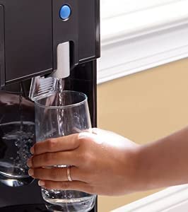 Primo Water Cooler - Bottle - Fed Deluxe Ambient and Cold Water Dispenser. Easy to set up, mains plug socket required. Ideal for home and small business use - Amazing Gadgets Outlet