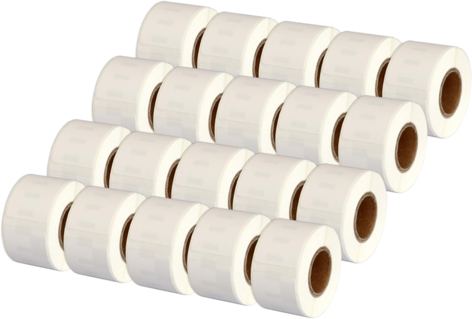 Printing Saver 20x 99010 28 x 89 mm Compatible Address Labels Rolls (130 Labels per Roll) for LabelWriter 310 320 330 4XL 400 450 Turbo/Twin Turbo/Duo & Seiko SLP Label Printers - Amazing Gadgets Outlet