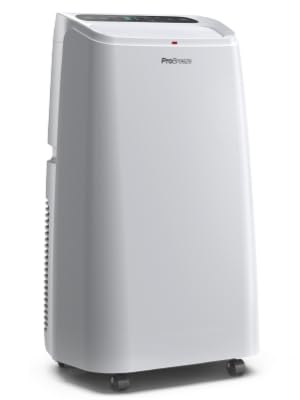 Pro Breeze 4 - in - 1 Powerful Portable Air Conditioner 12,000 BTU - Smart Home WiFi Compatible - App & Voice Control - Heater & Dehumidifier mode, 24hr Timer & Window Venting Kit - Class A Energy Rating - Amazing Gadgets Outlet