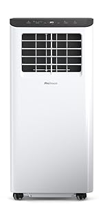 Pro Breeze 4 - in - 1 Powerful Portable Air Conditioner 12,000 BTU - Smart Home WiFi Compatible - App & Voice Control - Heater & Dehumidifier mode, 24hr Timer & Window Venting Kit - Class A Energy Rating - Amazing Gadgets Outlet