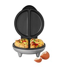 Progress by WW EK5312NWW Mini Snack Maker, Electric Grill, Non - Stick, Pancakes, Cookies, Eggs, Omelettes, Power/Ready Indicator Lights, 2 Min Preheat, Compact 11.5 cm Plate Size, 550 W - Amazing Gadgets Outlet