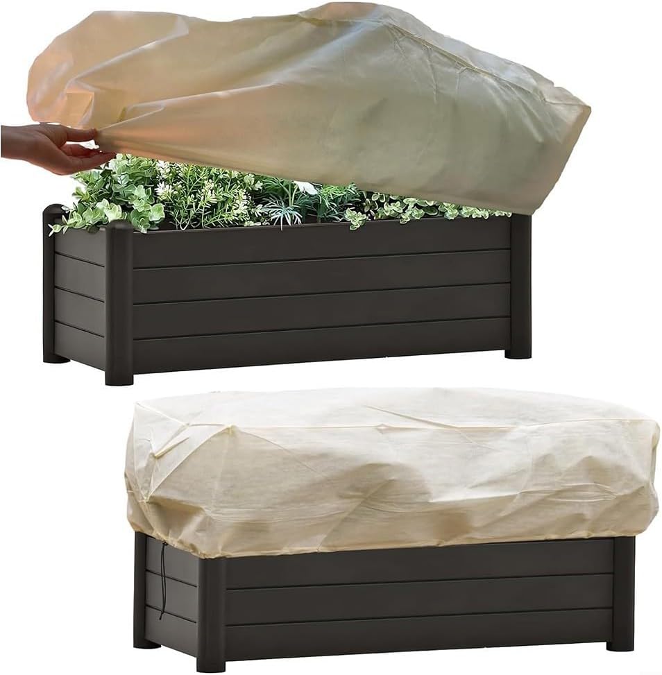 Protect Your Plants with For Rectangular Flower Box Protective Cover, Weather Resistant (100 * 40 * 45CM) - Amazing Gadgets Outlet