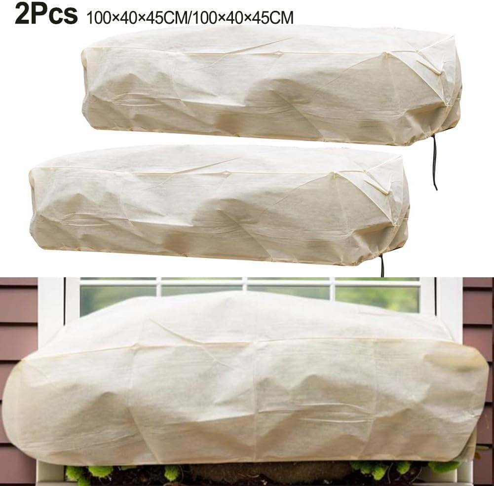 Protect Your Plants with For Rectangular Flower Box Protective Cover, Weather Resistant (100 * 40 * 45CM) - Amazing Gadgets Outlet