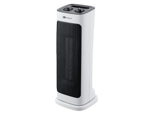 PureMate Ceramic Tower Fan Heater, 2000W Portable Electric Heater with 2 Heat Settings, Space Heater with Oscillating, Adjustable Thermostat & Safety Cut - Off, Tip - Over and Overheat Protection - Amazing Gadgets Outlet