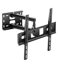 PUTORSEN 13 - 30 32 inch TV Wall Bracket(32 inch Only fits VESA 100x100mm), Tilt Swivel Wall TV bracket for LCD LED Screens & Monitors, TV Monitor Wall Mount, VESA 75x75/100x100mm, Max Load 55lbs, Black - Amazing Gadgets Outlet