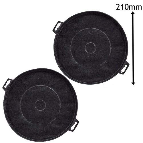 Qualtex S1 Recirculation Charcoal Filter For Cooker Hood (Pack of 2) - Amazing Gadgets Outlet