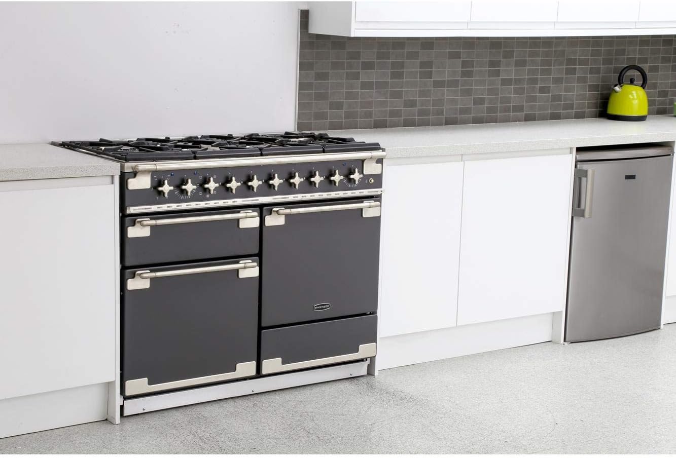 Rangemaster Elise 110cm Dual Fuel Range Cooker - Slate Grey - Amazing Gadgets Outlet